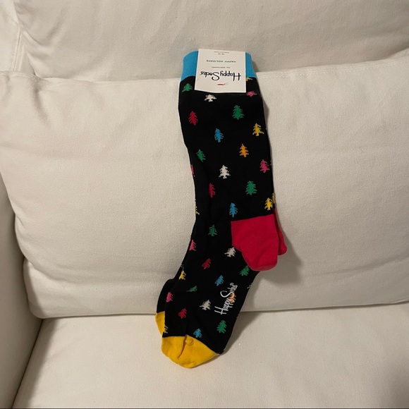 NWT | HAPPY SOCKS | HOLIDAY COLORS | SIZE 9-13 - Picture 4 of 4